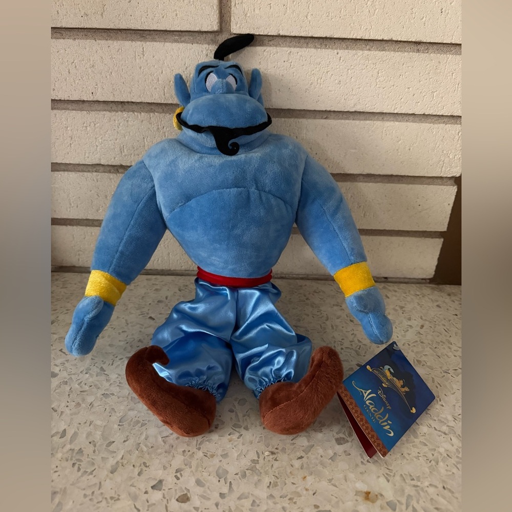 Disney Genie Plush Toy - Blue and Brown